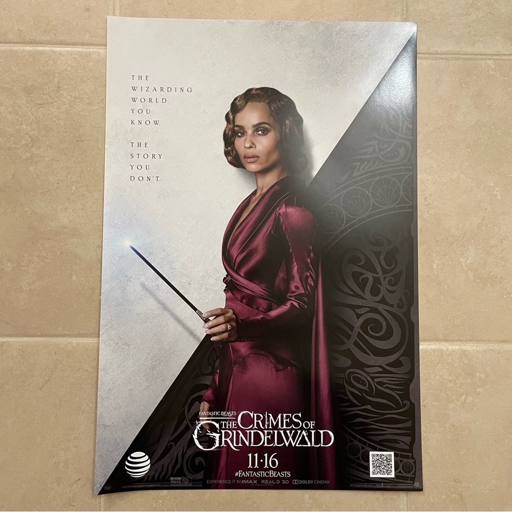 "Fantastic Beasts: The Crimes of Grindelwald" Leta Lestrange AT&T Movie Poster